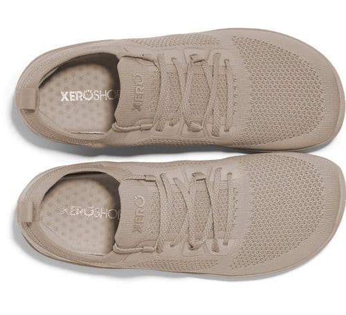 Изключително леки боси маратонки Xero - Nexus Knit в дамска разцветка Silver Lining. Подходящи и за тренировки и фитнес.