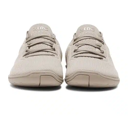 Изключително леки боси маратонки Xero - Nexus Knit в дамска разцветка Silver Lining. Подходящи и за тренировки и фитнес.