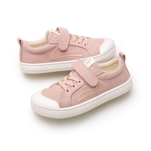 Боси текстилни обувки Tip Toey Joey - Dash Lona в светло розово.
