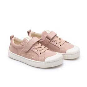 Боси текстилни обувки Tip Toey Joey - Dash Lona в светло розово.