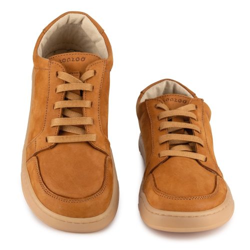 Български боси обувки Zeazoo - Husky Camel. Изработени от висококачествени материали.