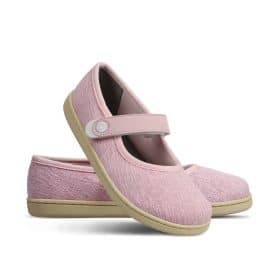 Детски боси обувки Be Lenka Thinkee в розов цвят, снимка 4