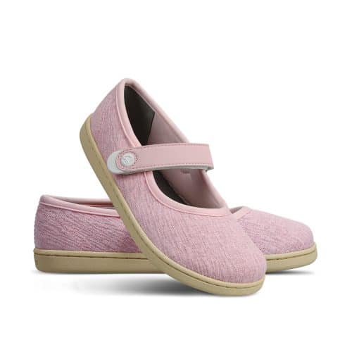 Детски боси обувки Be Lenka Thinkee в розов цвят, снимка 4