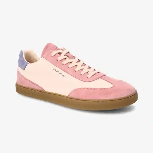 Боси кецове с изчистен и модерен дизайн Groundies - Panama в розово и лилаво.