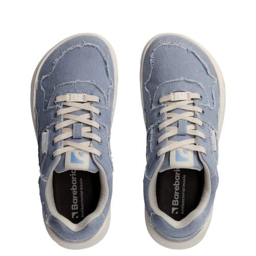 Боси обувки в плат Деним Be Lenka - Zing в светло синьо.