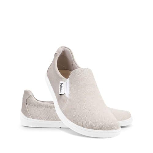 Слип-он боси обувки Be Lenka - Eazy Neo в бежово. Текстил - веган материали.