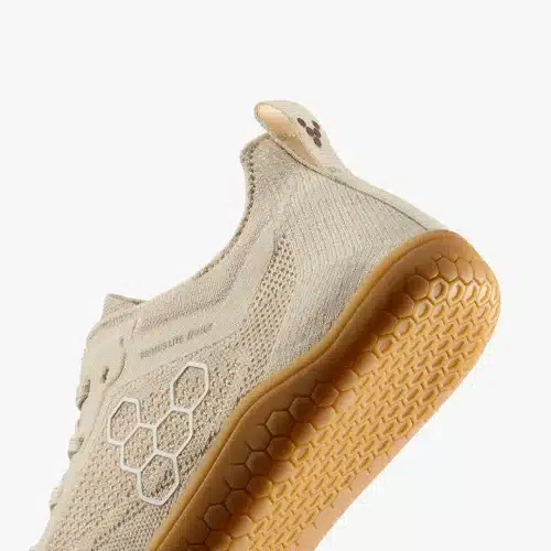 Дишащи обувки VIVOBAREFOOT - Primus Lite Natural в разцветка Coconut.