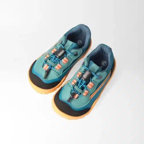 Детски водоустойчиви трейл обувки bLifestyle - Turtle в цвят петрол.