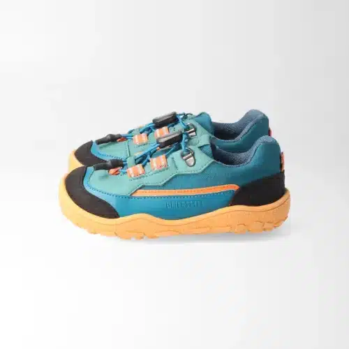 Детски водоустойчиви трейл обувки bLifestyle - Turtle в цвят петрол.