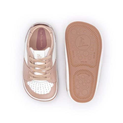 Детски обувки (подходящи и за първи стъпки) Tip Toey Joey - Ollie Lavender. Готин дизайн.