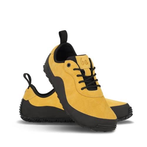 Трейл обувки Be Lenka - Trailwalker в жълто. Боси туристически обувки.