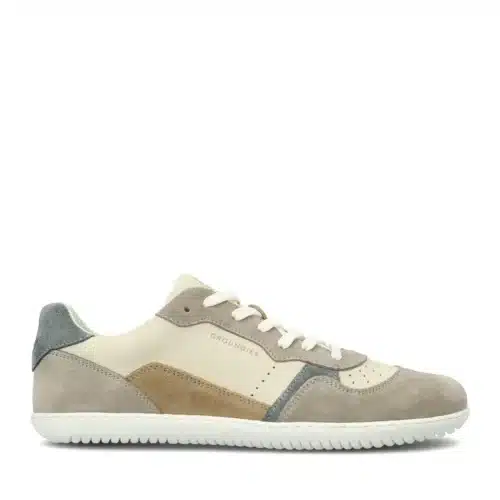 Боси обувки Groundies - G01 в разцветка Beige / Sage Green. В приятни земни тонове.