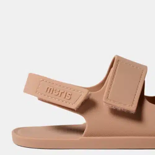 Верният спътник през лятото - детските боси сандали - чехли Muris - Aruba в пепел от рози.