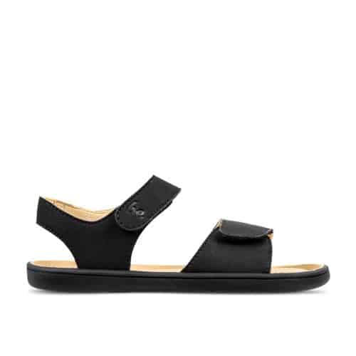 Детски боси отворени сандали Be Lenka - Miami в черно.