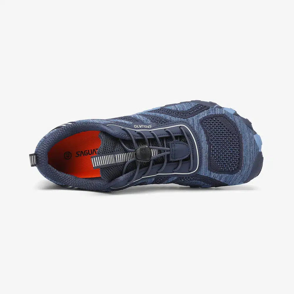 Боси обувки петопръстки Saguaro - Active II Pro в тъмно синьо. С нова по-издръжлива и противоплъзгаща подметка.