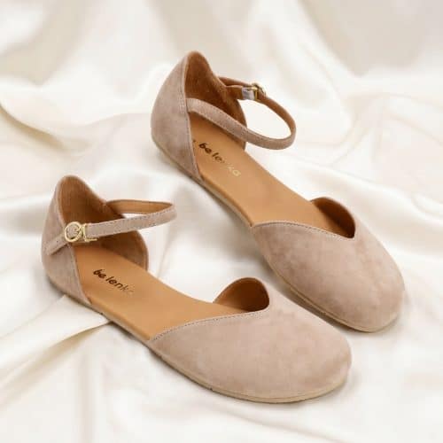 Боси елегантни обувки - балеринки Be Lenka - Lilea в цвят крем.