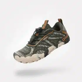 Детски боси обувки - петопръстки Saguaro - Active II Pro в цвят войнишко зелено.
