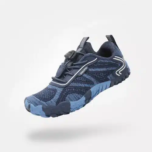 Детски боси обувки - петопръстки Saguaro - Active II Pro в цвят тъмно син.
