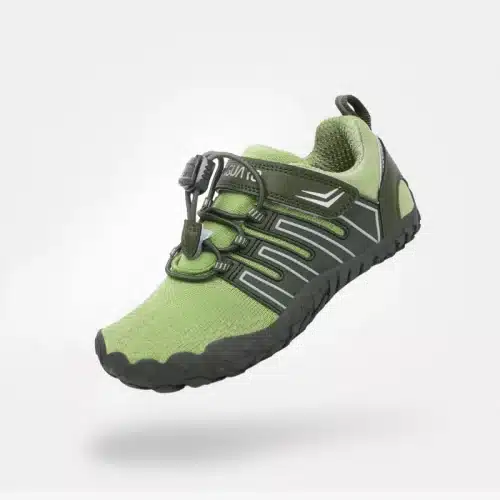 Детски боси обувки - петопръстки Saguaro - Vigor I Pro в зелено.
