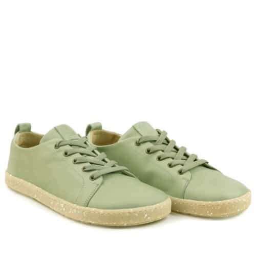 Боси обувки с винтидж визия в ментово, светло зелено Lang.S - Breeze Vintage Jade.