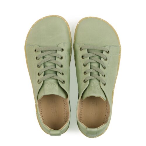 Боси обувки с винтидж визия в ментово, светло зелено Lang.S - Breeze Vintage Jade.